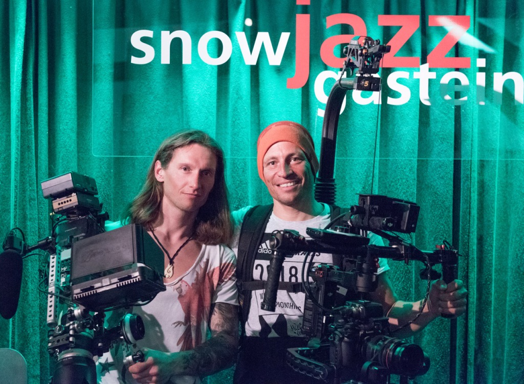 Dreharbeiten Snow Jazz Gastein