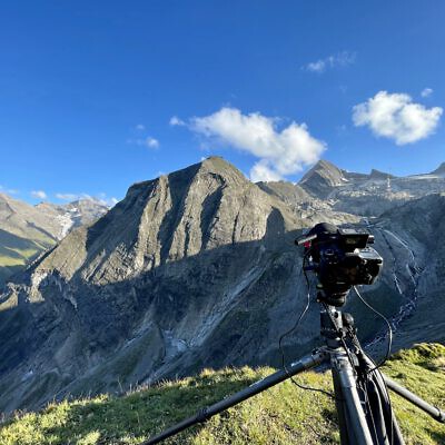Timelapse von der Milchstraße über dem Kitzsteinhorn für ServusTV Bergwelten
